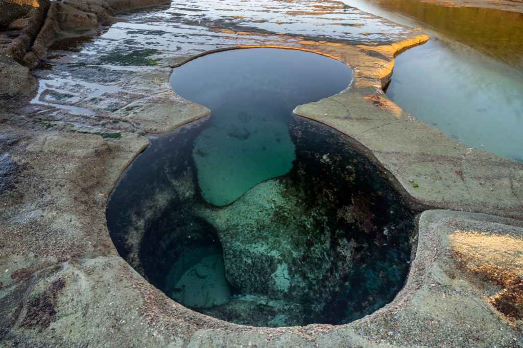 The figure 8 pool in Royal National park