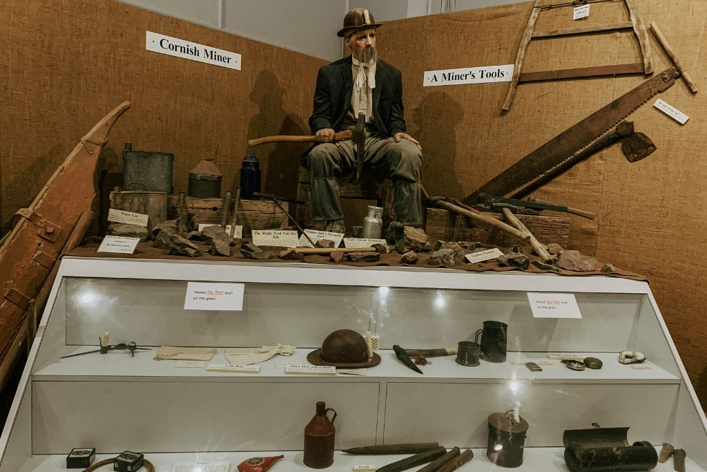 the history of mining at Moonta Mine Museum