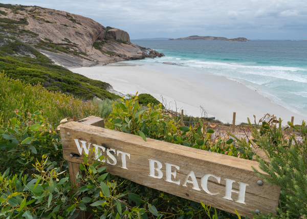 West Beach close to Esperance in Western Australia

